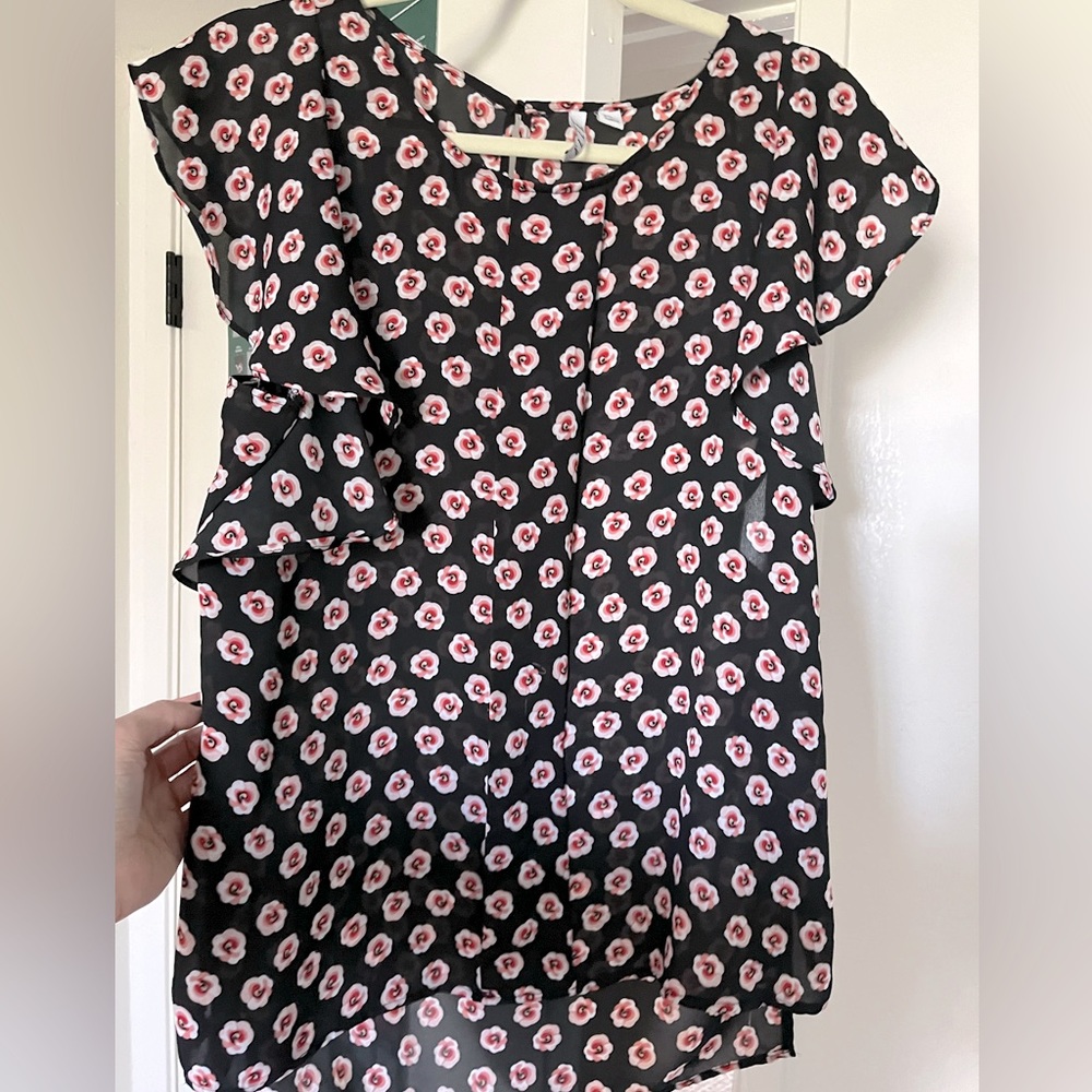 ELLE floral blouse